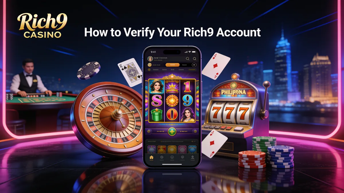 rich9 casino in the Philippines — How to Verify Your Rich9 Account